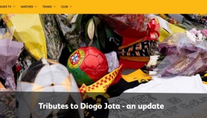 开云体育官方网-狼队官方：热身赛主场对塞尔塔以及对曼城的英超比赛将缅怀若塔